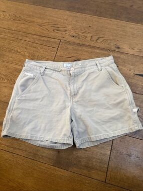 Calvin Klein Women's Light Tan Casual Bermuda Shorts